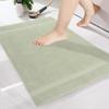 A1 Home Collections 100% Organic Cotton Towels 900 GSM Plush Feather Touch Quick Dry Bath Mat, GOTS Certified, Oeko-Tex Green Certified, Organic Cotton Bath Mat view 4
