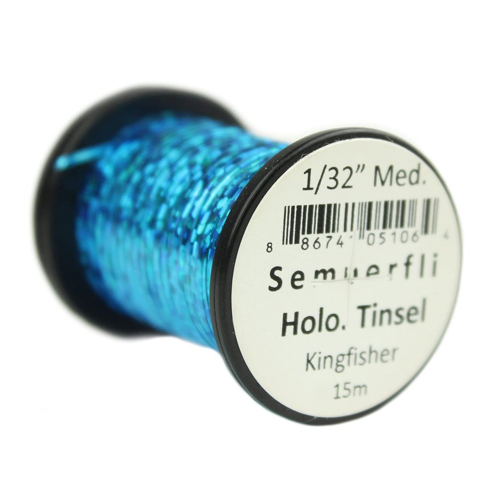 Semperfli Holographic Tinsel Kingfisher