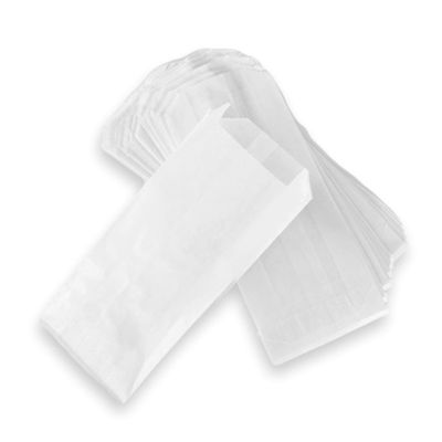 Small Glassine Treat Bags (200 ct) for Egg Rolls, Spring Rolls, Fortune Cookies, Cookies, Brownie Bites, and more. Grease-resistant and small take-out or to-go snacks and treats.