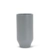 Abbott Collection 27-CASHMERE-969 Medium Matte Vase, Grey view 1
