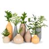 Abbott Collection 27-CASHMERE-969 Medium Matte Vase, Grey view 4