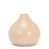 Abbott Collection 27-CASHMERE-963 Medium Matte Vase, Sand view 1
