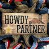 All Occasion Wreath, Luxury Handmade  Howdy Partner Western Welcome Front Door Decor, 24 or 28 Inch view 2