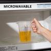 16oz, 1 Pint (2 cup) Measure Pitcher - Convenient Conversion Chart Multi Purpose Food Grade Great for Cooking, Hobbies, Shop Oil, Fluids, Pool Spa and Lawn with High Chemical Resistance by Turnah view 3