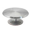 12 Inch Cake Decorating Turntable Aluminum Alloy Skid Cake Rack Rotating Table view 1