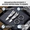 Alomejor belt clip, lightweight suspension pocket clip stainless steel 304 food grade for camping hiking outdoor enthusiasts view 4