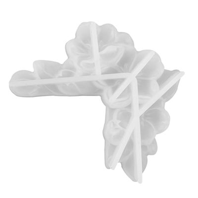 EXCEART 1pc Silicone Flower and Leaf for Panel Ornaments Flexible Mould for Crafting Beautiful Decorations High Transparency Silicone for Easy Use and Cleaning