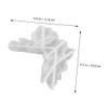EXCEART 1pc Silicone Flower and Leaf for Panel Ornaments Flexible Mould for Crafting Beautiful Decorations High Transparency Silicone for Easy Use and Cleaning view 2