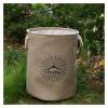 SSLA Round Cotton and Linen EVA Dirty Clothes Basket Toy Storage Basket Home Organizing Basket (Color : Yellow) view 2