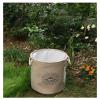 SSLA Round Cotton and Linen EVA Dirty Clothes Basket Toy Storage Basket Home Organizing Basket (Color : Yellow) view 4