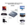 3D Ultra Hd 4kx2k@60hz Hdmi Audio Extractor, Separate Hdmi Signal to Hdmi Signal & 3.5 Stereo/spdif/coaxial Audio, Supports 1080i/p & Video Color 36bit Deep Color view 3