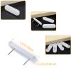 30 Piece Bed Skirt Pins or Holders for Upholstery, Slipcovers and Bedskirts view 2