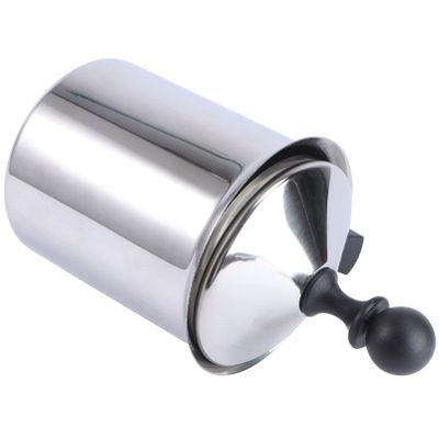 1pc Manual Frother Hand Pump Foaming Maker for Home Use Cappuccino Mixer Low Noise Design Easy to Clean Portable Frothing Tool