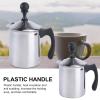 1pc Manual Frother Hand Pump Foaming Maker for Home Use Cappuccino Mixer Low Noise Design Easy to Clean Portable Frothing Tool view 3