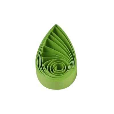 ODETOJOY Quilling Strips 3mm Green Paper Quilling Set Paper Strip Solid Color Star Origami Paper DIY Hand Crafts Quilling Paper Strips 1/8inch Chartreuse