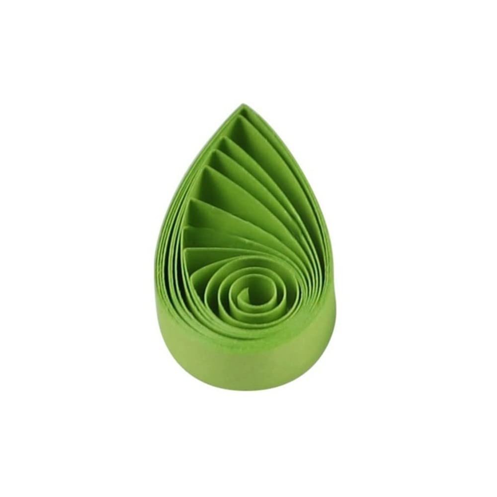 ODETOJOY Quilling Strips 3mm Green Paper Quilling Set Paper Strip Solid Color Star Origami Paper DIY Hand Crafts Quilling Paper Strips 1/8inch Chartreuse