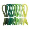 ODETOJOY Quilling Strips 3mm Green Paper Quilling Set Paper Strip Solid Color Star Origami Paper DIY Hand Crafts Quilling Paper Strips 1/8inch Chartreuse view 2