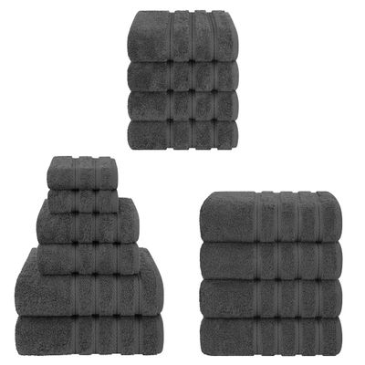 American Soft Linen 6 Piece Towel Set and 4 Piece Bath Towel Set and 4 Piece Hand Towel Set Bundle