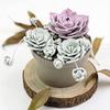 ODETOJOY 1/16 inch Quilling Paper Strips 1.5mm Solid Colors Succulents Plant DIY Single Color Paper Quilling Strip (White) view 4