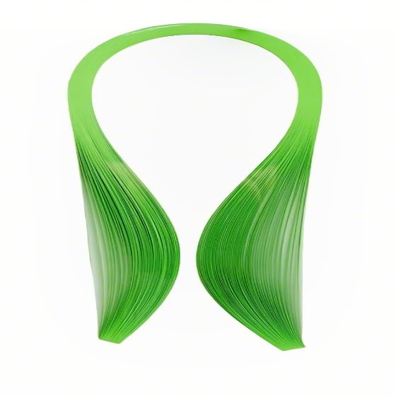 ODETOJOY 1/16 inch Quilling Paper Strips 1.5mm Solid Colors Succulents Plant DIY Single Color Paper Quilling Strip (Light Green)