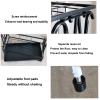 Umbrella Racks Brown Commercial Umbrella Stand Holder, Large Capacity Umbrella Basket That Can Hold 18-68 Umbrellas, for Hotel Office School Cafe (Size : 18 Holes 10 Hooks) view 4
