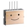 PPGE Home WiFi Router Shelf Solid Wood Cable Storage Organizer for Router Box Cord Hiding Box tv Wires Cable Line Organizer Box Used in The Living Room/Office/Bedroom Decoration C view 1