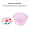 EXCEART 1pc Paint Brush Basin Multifunctional Paint Brush Washer with Holder for Boys and Girls Crafts and Art Classes Easy to Clean Portable Painting Tool Bucket for Artists view 4