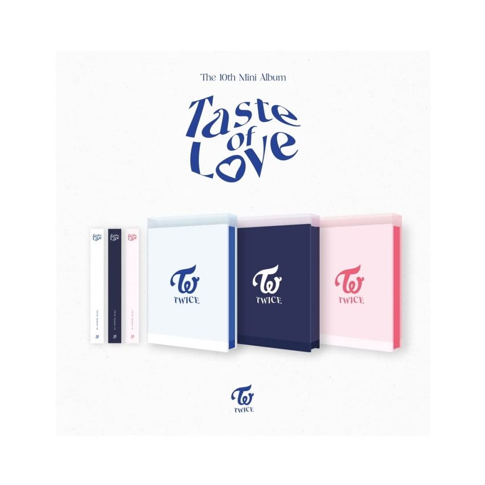 JYP Ent. Twice - Taste of Love Album+Extra Photocards Set (Fallen ver.), JYPK 1231