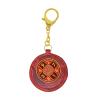 Feng Shui Red Sum-of-Ten Zodiac Hanging Round Keychain view 1