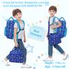 VX VONXURY Kids Insulated Lunch Bag for Boys, Reusable Shark Toddler Lunch Box view 2