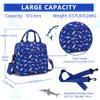 VX VONXURY Kids Insulated Lunch Bag for Boys, Reusable Shark Toddler Lunch Box view 4