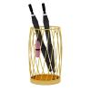 Umbrella Racks Golden Metal Umbrella Stand Holder, Decoration Umbrella Basket at The Entrance of Hotel, Office, Cafe, Can Hold 120-14 Umbrellas view 1