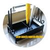 Umbrella Racks Black Iron Umbrella Stand Holder, Large Capacity Umbrella Storage Basket at The Entrance of The Hotel Bank Lobby, Can Hold 18-45 Umbrellas (Size : 10 Holes 8 Hooks) view 4