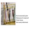 Umbrella Racks Large-Capacity Umbrella Stand Holder, Space-Saving Hotel School Bank Entrance Umbrella Storage Basket, Easy to Install (Color : Black, Size : 44x24x60cm) view 3