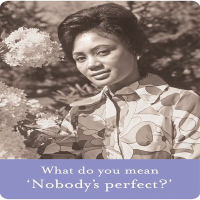 Shannon Martin Design SMM110 What Do You Mean Nobody's Perfect Rectangle Magnet