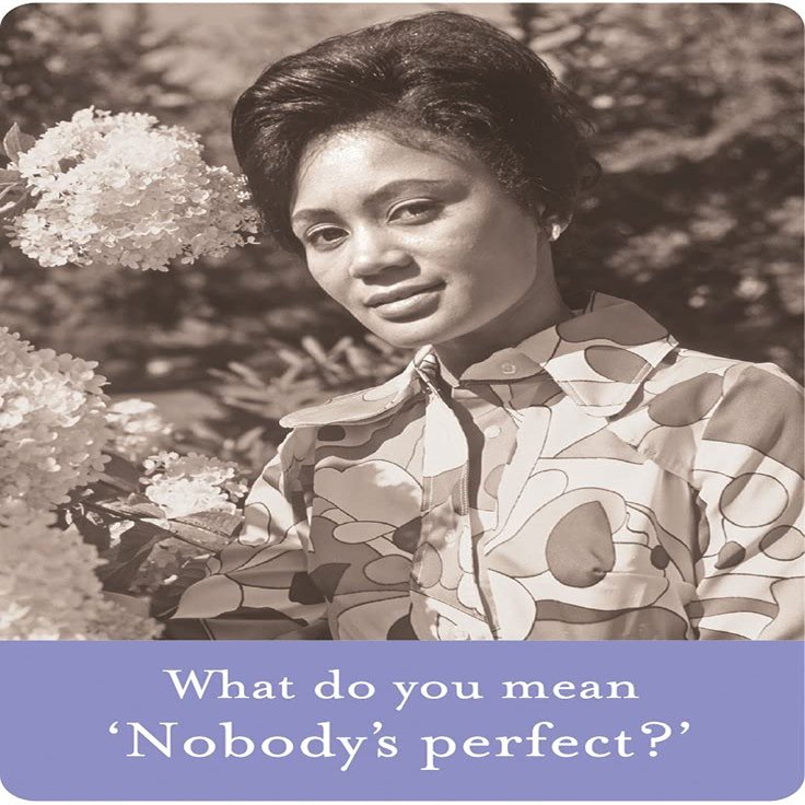 Shannon Martin Design SMM110 What Do You Mean Nobody's Perfect Rectangle Magnet