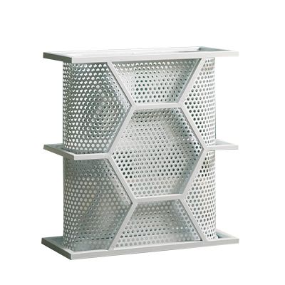 Umbrella Racks WXYZ Large-Capacity Metal Umbrella Stand, Can Store Long and Short Umbrellas Separately, Exquisite Decorative Ornaments, 46x23x50cm