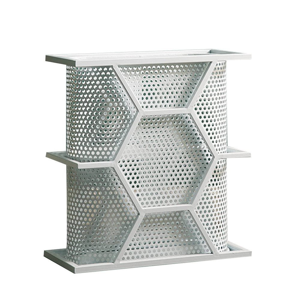 Umbrella Racks WXYZ Large-Capacity Metal Umbrella Stand, Can Store Long and Short Umbrellas Separately, Exquisite Decorative Ornaments, 46x23x50cm