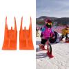 Snow Sledge Board Children's Balanced Car Skis for Balancing Bicycle Scooter Parts and Non Pedal Training Bicycle Walkers(Orange) view 4