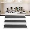 Alvinlite 3 Tier Spice Rack Expandable Step Shelf Modern Design Waterproof and Non Skid Shelf Kitchen Organizer for Pantry Cabinet or Countertop Use view 2