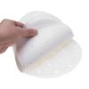 200 pieces of oil paper baking air fryer pad paper, square steaming paper perforated silicone oil paper for oven pot pad baking frypot steamer (9 inch) view 1