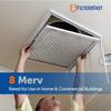 Filters Fast 30x36x2 Pleated Air Filter Merv 8, 2 AC Furnace Air Filters, Made in the USA, Actual Size 29.5x35.5x1.75, 6 Pack view 2