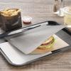 Restaurantware Bag Tek 10" x 9" Double Open Bags 100 Large Deli Paper Sheets - Disposable Greaseproof Black Paper Deli Wrap Liners For Snacks Cookies And More view 4