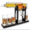 AR15 Whiskey Decanter Set With Whiskey Bullet Chillers view 2