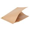 Restaurantware Bag Tek 6.3" x 4.7" Double Open Bags 100 Small Deli Paper Sheets - Disposable Greaseproof Brown Kraft Deli Wrap Liners For Snacks Cookies And More view 2