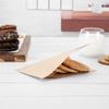 Restaurantware Bag Tek 6.3" x 4.7" Double Open Bags 100 Small Deli Paper Sheets - Disposable Greaseproof Brown Kraft Deli Wrap Liners For Snacks Cookies And More view 3