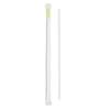 Restaurantware 7.5 Millimeter Wrapped Straws 1000 Disposable Drinking Straws - No Wasteful Materials Alternative To Plastic Straws White Rice Paper Plasticless Straws For Cold Drinks view 1