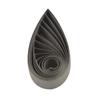 ODETOJOY Quilling Strips 3mm Paper Quilling Set 120pcs Paper Strip 54CM Solid Color Star Origami Paper DIY Hand Crafts Quilling Paper Strips 1/8inch (Dary Gray) view 1