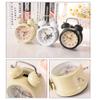 ARTIBETTER 1pc Alarm Clock with Night Light Clock Watch Metal Student view 4