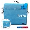 TORISING Stand Mixer Dust-proof Cover with Organizer Bag for Kitchenaid Mixer, Multi Pockets for Various Kitchen Appliance Accessories (Blue, 4.5-5 Quart) view 3